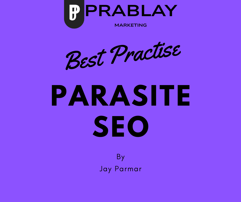 parasite seo Best Practise
