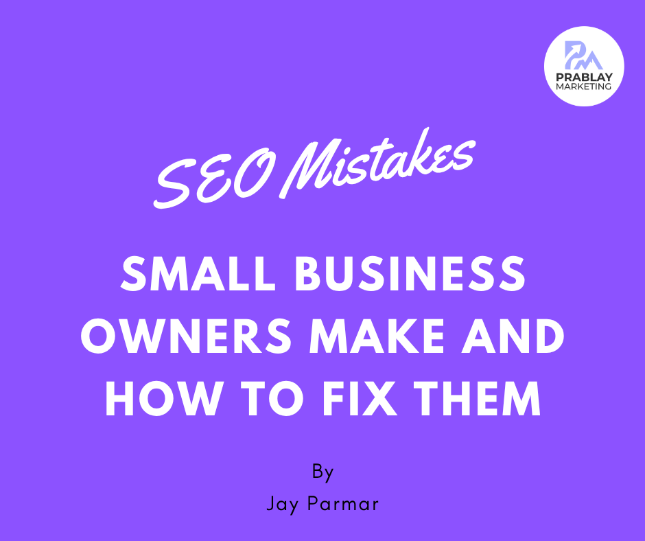 small business SEO mistakes