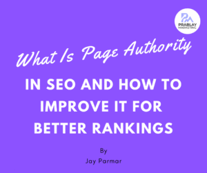 What Is Page Authority in SEO