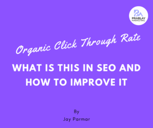 What Is Organic Click Through Rate